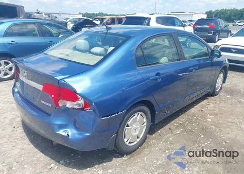 2009 Honda Civic Hybrid из США, поврежденный, VIN JHMFA36269S006127